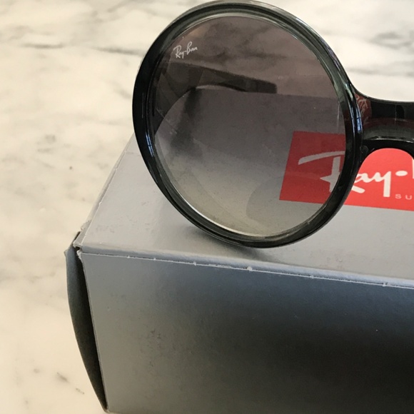 Rayban RB4345 Round Fashion Sunglasses - Picture 3 of 7